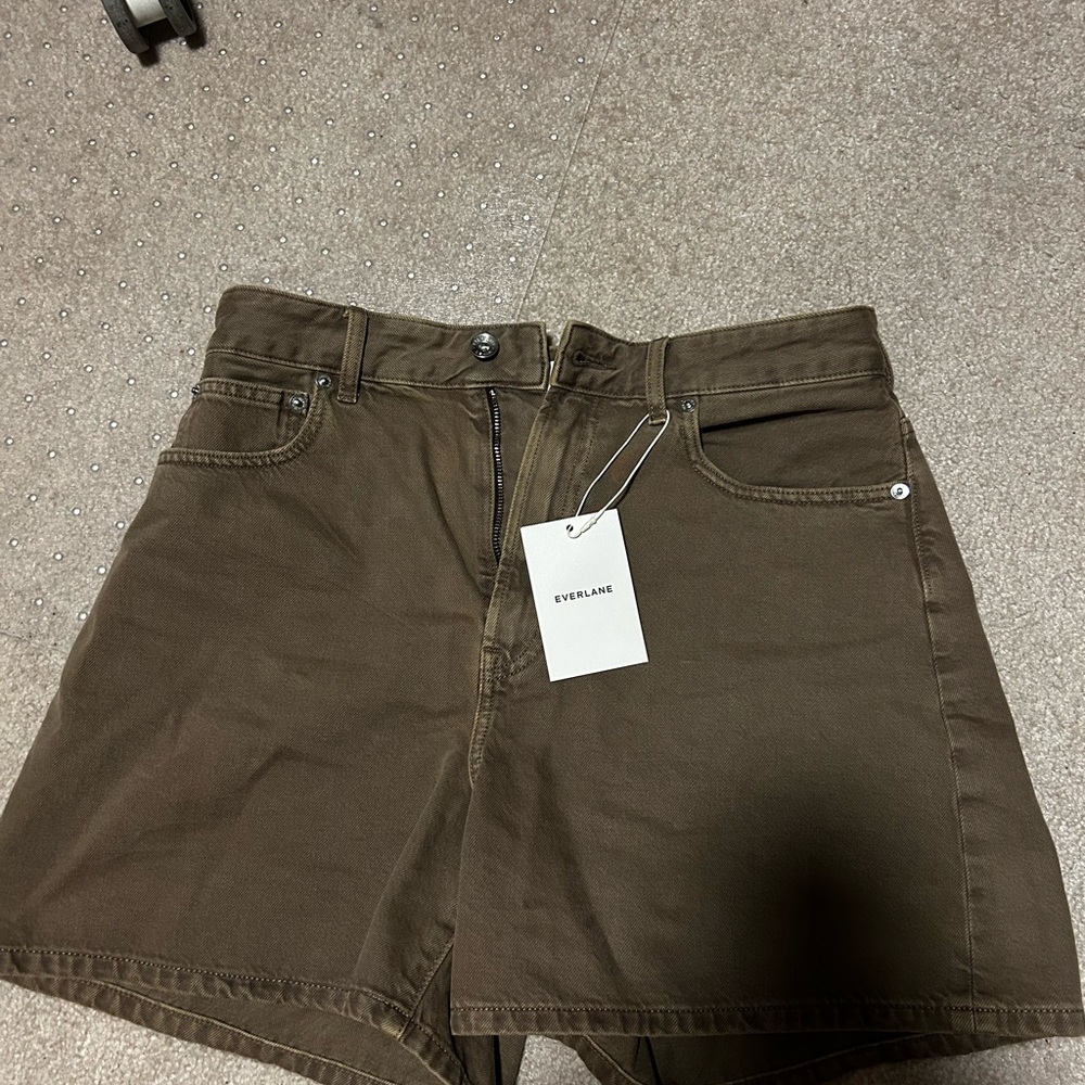 Everlane brown tailored-style Shorts